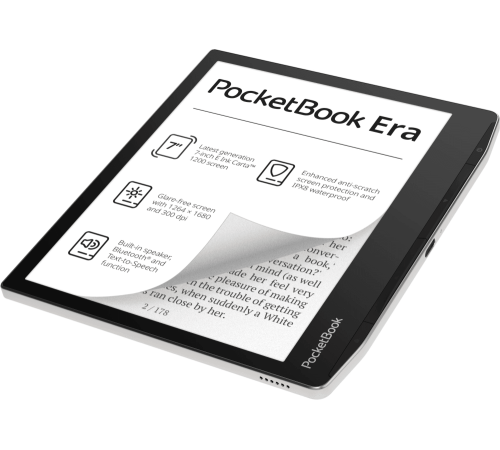 Электронная книга PocketBook 700 ERA 16Gb Stardust Silver (серебристый) (PB700-U-16-WW)