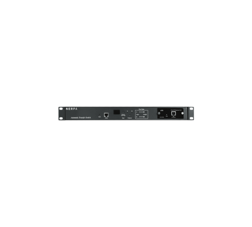 Блок распределения питания «Nerpa PU» IRON ATS Monitored (Outlet Level), EC, 1U, single phase, input 2 х IEC320 C20 inlet outputs 8 x IEC320 C13; 1 x IEC320 C19 NERPA NA8131