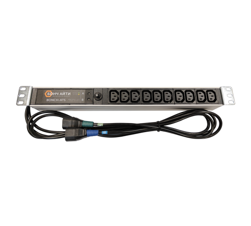 Блок розеток с АВР BONCH-ATS/PDU 8A-10C13-C14/C14