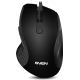 Мышь SVEN RX-113  (5+1кл. 800-2000DPI,  Soft Touch, каб. 1,5м, блист.) USB чёрная Sven RX-113 (SV-018733)
