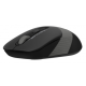 Мышь A4Tech Fstyler FG10S черный/серый оптическая (2000dpi) silent беспроводная USB для ноутбука (4b
