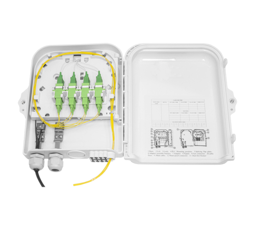 Коробка распределительная оптическая SNR-FTTH-FDB-08J Коробка распределительная оптическая SNR-FTTH-FDB-08J