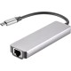 Адаптер USB 3.1 Type-Cm ->HDMI A(m) 4K@30Hz, RJ45, 2XUSB3.0, PD, iOpen <ACU435M> VCOM Адаптер iOpen USB 3.1 Type-C M/HDMI F+RJ45+USB 3.0+USB Type-C F (ACU435M)