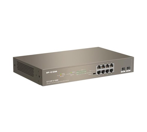 Коммутатор 8PORT 1000M POE G1110P-8-150W IP-COM