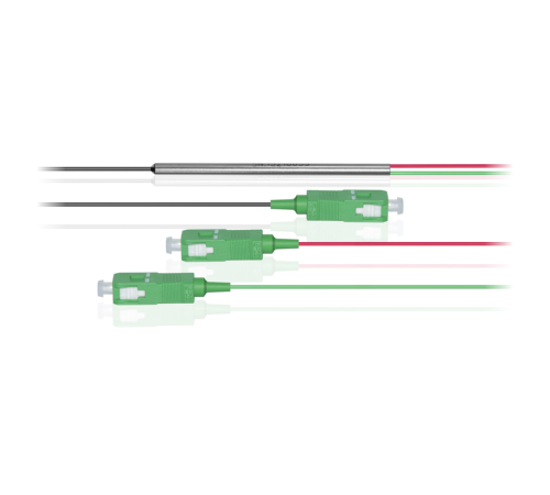 Делитель оптический бескорпусный трехоконный 1х2-40/60 SC/APC