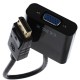 Кабель-переходник DP --> VGA-F 0,2m , Telecom (TA552) VCOM Telecom DP — VGA-F 0,2m (TA552)