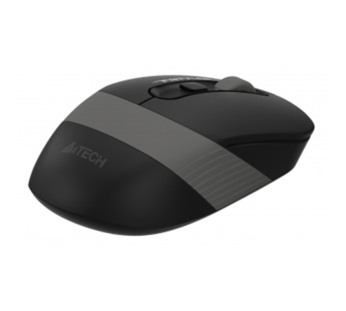 Мышь A4Tech Fstyler FG10S черный/серый оптическая (2000dpi) silent беспроводная USB для ноутбука (4b Мышь A4Tech Fstyler FG10S черный/серый оптическая (2000dpi) silent беспроводная USB для ноутбука (4b