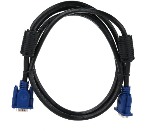 Кабель монитор-SVGA card (15M-15M) 1,8м 2 фильтра Aopen/Qust <ACG341AD-1.8M> VCOM AOpen VGA (m) - VGA (m) 1.8м (ACG341AD-1.8M)