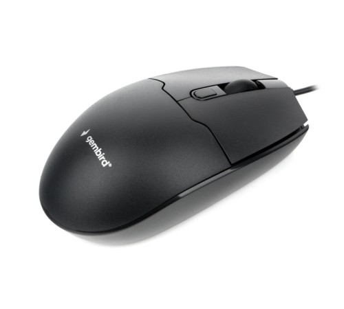 Gembird MOP-430 черный, USB, {проводной, 3кл+колесо-кнопка, 1000/1600 DPI, 1,8 м}