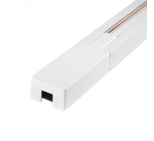Шинопровод белый 2м PTR 2M-WH с токоподводом и заглушкой Jazzway JazzWay 5010727