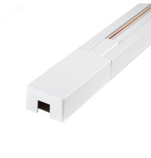 Шинопровод белый 2м PTR 2M-WH с токоподводом и заглушкой Jazzway JazzWay 5010727
