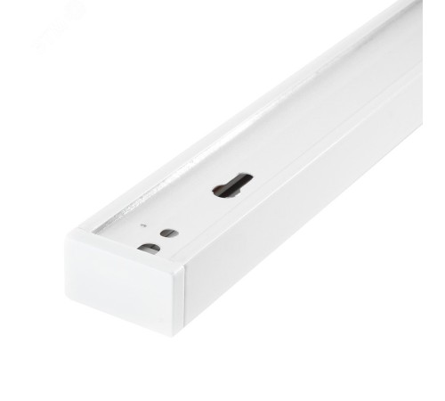 Шинопровод белый 2м PTR 2M-WH с токоподводом и заглушкой Jazzway JazzWay 5010727