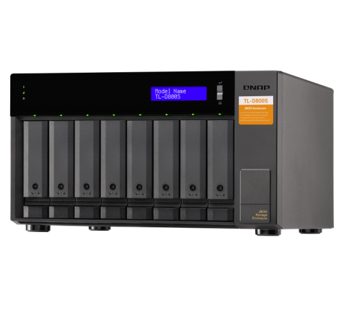 Полка расширения сетевого хранилища без дисков QNAP TL-D800S