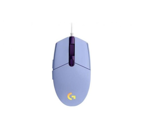 Мышка USB OPTICAL G102 LIGHTSY LILAC 910-005857 LOGITECH
