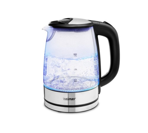Чайник ZCK8024 GLASS/INOX ZELMER