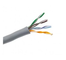 Кабель UTP 4PR 24AWG CU (медь) CAT5e 100 МГц PVC серый бухта 50 м, REXANT REXANT 01-0043-50
