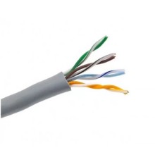 Кабель UTP 4PR 24AWG CU (медь) CAT5e 100 МГц PVC серый бухта 50 м, REXANT REXANT 01-0043-50