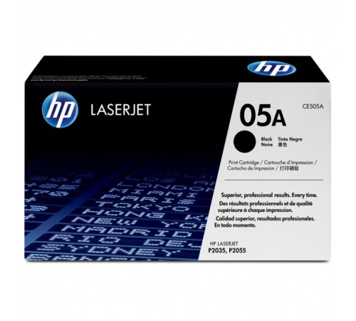 Картридж лазерный HP 05A CE505A черный (2300стр.) для HP LJ P2035/2055 Картридж лазерный HP 05A CE505A черный (2300стр.) для HP LJ P2035/2055