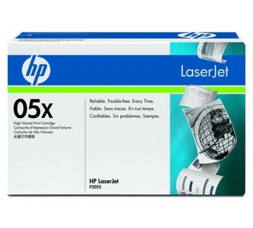 Картридж лазерный HP 05X CE505X черный (6500стр.) для HP LJ P2055 Картридж лазерный HP 05X CE505X черный (6500стр.) для HP LJ P2055