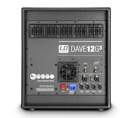 Компактный активный комплект PA-системы LD Systems DAVE 12 G3 Компактный активный комплект PA-системы LD Systems DAVE 12 G3