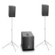 Компактный активный комплект PA-системы LD Systems DAVE 12 G3