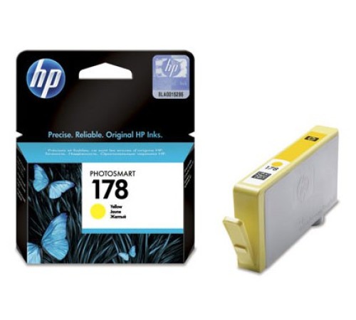 Картридж струйный HP 178 CB320HE желтый (300стр.) для HP C5383/C6383/B8553/D5463