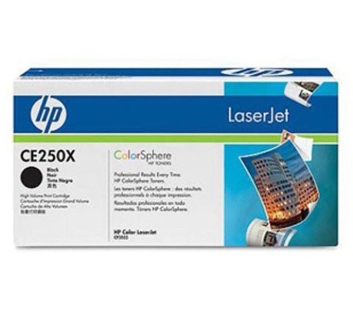 Тонер-картридж HP CE250X Тонер-картридж HP CE250X