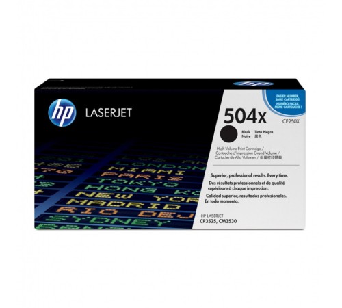 Тонер-картридж HP CE250X Тонер-картридж HP CE250X
