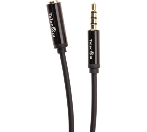 Кабель удлинит 3.5 Jack (M) - 3.5 Jack (F), 1.5м Telecom PRO <TAV7179M-1.5M> VCOM Кабель-переходник Telecom Jack 3.5 mm M/Jack 3.5 mm F (TAV7179M-1.5M)