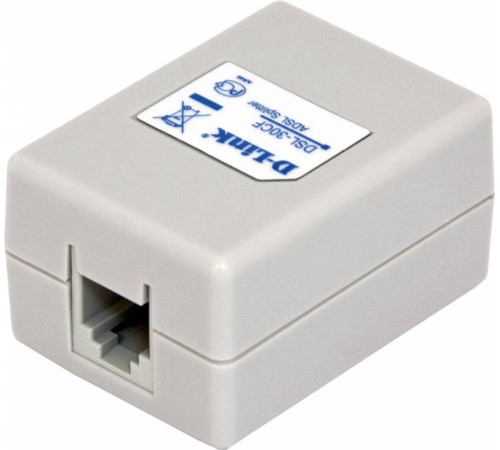 Сплиттер DialUp D-Link DSL-30CF/RS RJ-11 Annex A/L/M белый Сплиттер DialUp D-Link DSL-30CF/RS RJ-11 Annex A/L/M белый