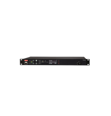 ELEMY ATS, 1U, 220B, 32A, Индикация: OLED-дисплей, Мониторинг: WEB, SNMP, Modbus-TCP, Вход (2)  IEC309 кабель 2.4м, Выход (2) C19 (9) C13 (ATS-1204/32)