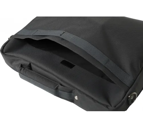 Сумка для ноутбука SUMDEX PON-301(GP)  {нейлон, серая до 15,6"}