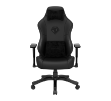 Кресло игровое Anda Seat Phantom 3, цвет чёрный, размер L (90кг), материал ПВХ премиум-класса (модель AD18)