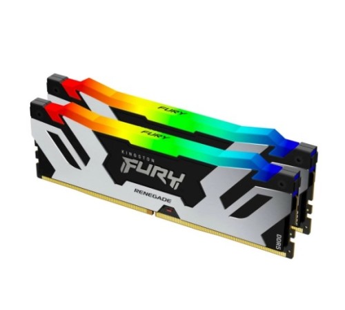 Комплект модулей памяти Kingston FURY Renegade RGB XMP KF568C36RSAK2-32 DDR5 32GB (Kit 2x16GB) 6800M Комплект модулей памяти Kingston FURY Renegade RGB XMP KF568C36RSAK2-32 DDR5 32GB (Kit 2x16GB) 6800M