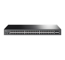 TP-Link SG3452X Управляемый коммутатор JetStream уровня 2+ с 48 гигабитными портами RJ45 и 4 портами SFP+