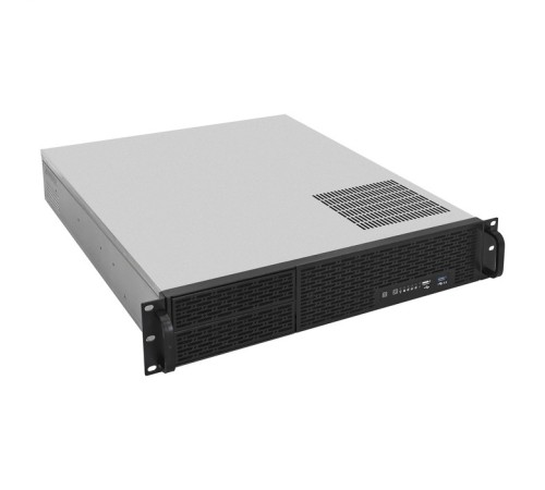 Exegate EX293337RUS Серверный корпус ExeGate Pro 2U550-06/2U2088 <RM 19", высота 2U, глубина 550, БП 900ADS, USB>