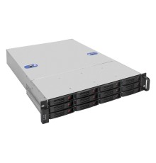 Exegate EX293401RUS Серверный корпус ExeGate Pro 2U660-HS12 <RM 19", высота 2U, глубина 660, БП 1U-1100ADS, 12xHotSwap>