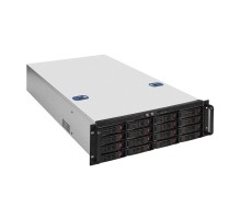 Exegate EX296381RUS Серверный корпус ExeGate Pro 3U660-HS16 <RM 19", высота 3U, глубина 660, БП 2U-920ADS,16xHotSwap, USB>