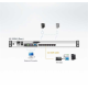 Kvm переключатель ATEN 8P CAT-5 HIGH DENSITY DUAL RAIL LCD KVM*KL1508AN-AXA-RG (KL1508AN-AXA-RG)