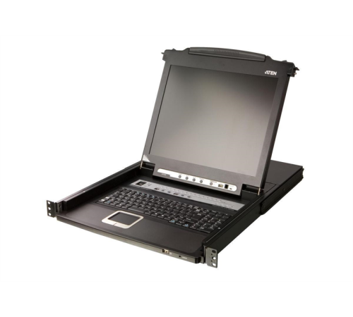 Квм консоль ATEN 16-Port PS/2-USB VGA Single Rail 17.3" 1920 x 1080 @ 60 Hz LCD KVM Switch (CL5716MW-ATA-RG) Квм консоль ATEN 16-Port PS/2-USB VGA Single Rail 17.3" 1920 x 1080 @ 60 Hz LCD KVM Switch (CL5716MW-ATA-RG)