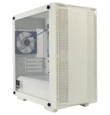 Компьютерный корпус, Deepcool, CC360 WH ARGB R-CC360-WHAPM3-G-1, Mini-ITX/Micro ATX, USB 3.0/2.0, HD-Audio+Mic, Кулер 3*120мм ARGB, Высота процессорного кулера до 165мм, Длина VGA до 320мм, 2*3.5"/2+1