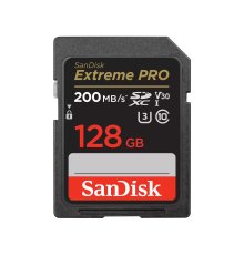 Карта памяти SanDisk Extreme PRO 128GB SDXC Memory Card 200MB/s