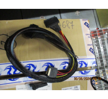 Кабель Cable, x8 SFF-8654 to 2xU.2 SFF-8639, 0,8M (analog 05-60005-00) (CBL-8654-2-8639-10)