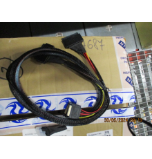 Кабель Cable, x8 SFF-8654 to 2xU.2 SFF-8639, 0,8M (analog 05-60005-00) (CBL-8654-2-8639-10)