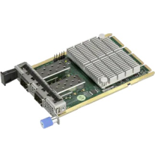 Контроллер Supermicro AOC-A25G-m2SM AIOM 2-port 25GbE SFP28,Mellanox CX-6 LX (AOC-A25G-m2SM)