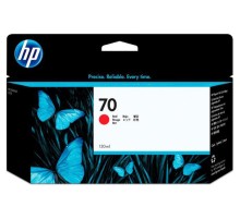 Картридж струйный HP №70 C9456A красный (130мл) для HP DJ Z2100/Z3100