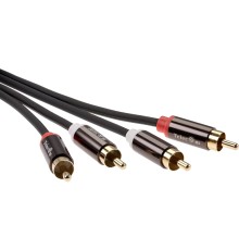 Кабель соединит 2xRCA (M) - 2xRCA (M),1.5m, TelecomPRO <TAV7158M-1.5M> VCOM Кабель-переходник Telecom 2 x RCA M/2 x RCA M (TAV7158M-1.5M)