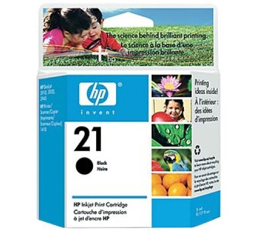 Картридж струйный HP 21 C9351AE черный для HP DJ 3920/3940/PSC 1410
