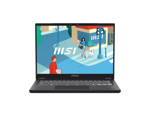 Ноутбук Modern 14H Core i5-13420H 14” 16:10 FHD+ (1920x1200),60Hz IPS DDR4 16GB*1 Iris Xe Graphics 512GB SSD 3cell (53.8Whr) 1.6kg Single backlight (White) DOS,1y Black KB Eng/Rus (9S7-14L112-088)