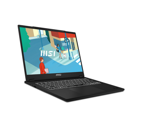 Ноутбук Modern 14H Core i5-13420H 14” 16:10 FHD+ (1920x1200),60Hz IPS DDR4 16GB*1 Iris Xe Graphics 512GB SSD 3cell (53.8Whr) 1.6kg Single backlight (White) DOS,1y Black KB Eng/Rus (9S7-14L112-088)